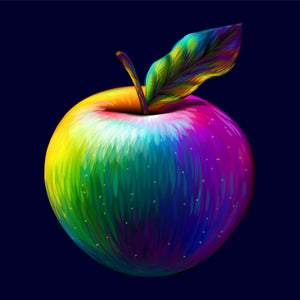 Colourful Apple Illustration - Artbox Printers