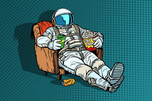 Astronaut, Beer, and Popcorn - Artbox Printers