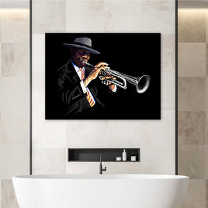 American Jazz Trumpet Player - Artbox Printers