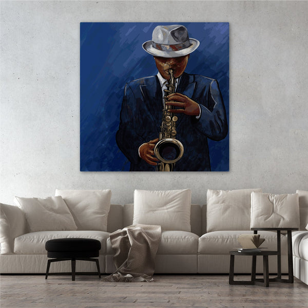 American Jazz Saxophone Musician - Artbox Printers