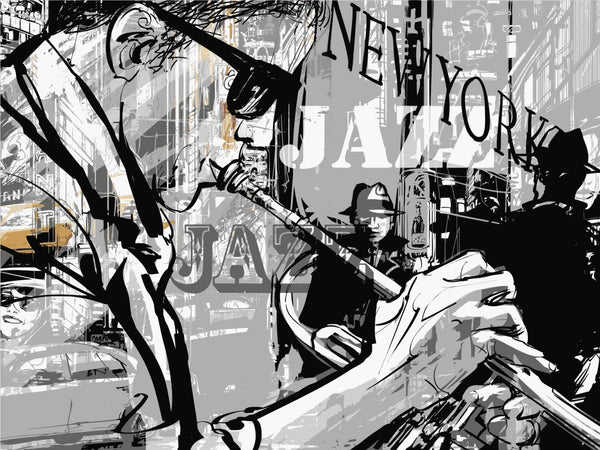 American Jazz Collage - Artbox Printers