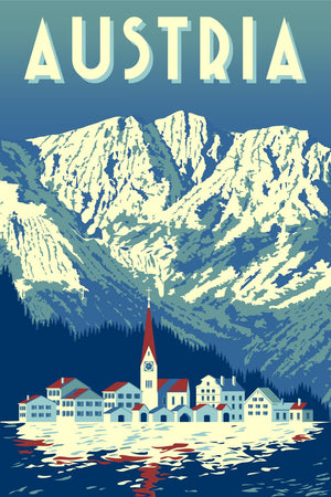 Austria Alpine Mountains - Artbox Printers