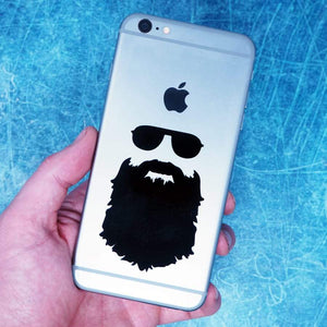 vinyl lettering cut decal sticker on iphone personalised and custom