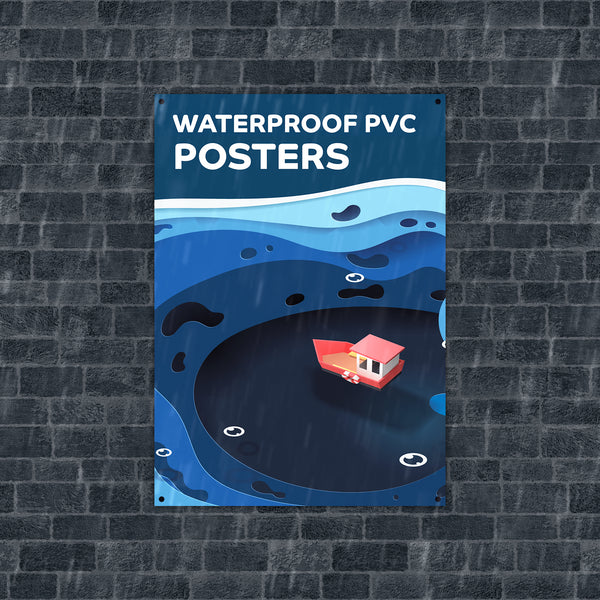 PVC Waterproof Poster Print